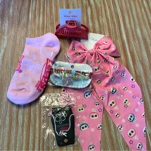 Easter Kids Hair Bow and Accessory Set all new cute for Easter basket